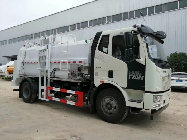 Jiefang J6 4X2 Kitchen Waste Truck