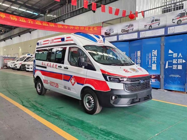 Ford Transit T6 Gasoline Aviation Integrated Ambulance